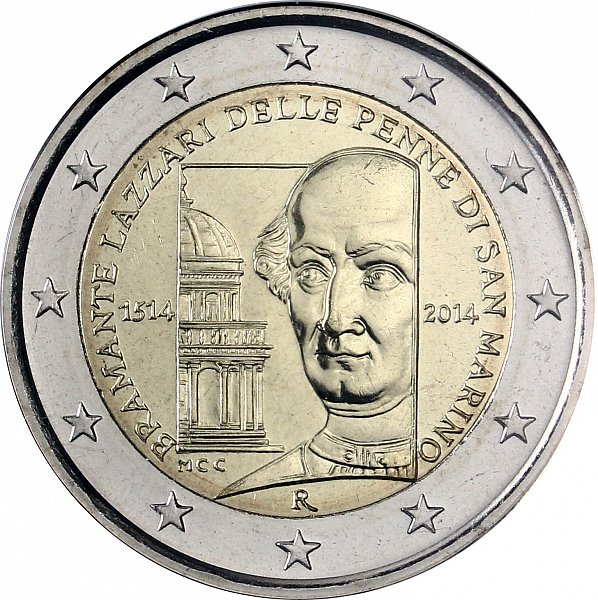 2 euro commemorativi emessi nel 2014 - Wikipedia