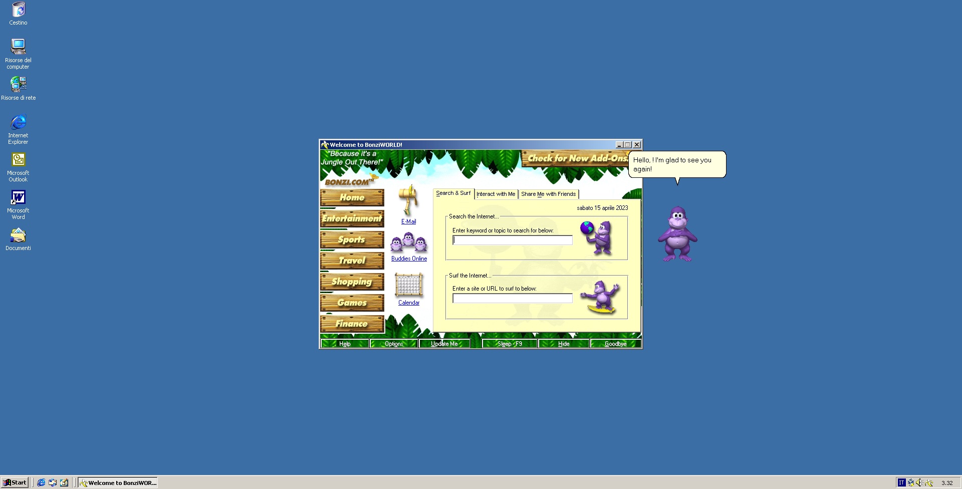 BonziBUDDY, Ms Agent Wiki