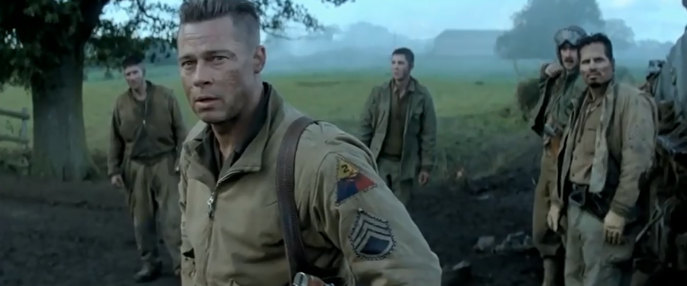 Brad Pitt, Fury Wiki