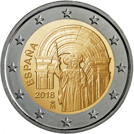 2 euro commemorativo spagna 2018 santiago.jpg