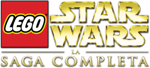 Image result for LEGO Star Wars The Complete Saga  logo