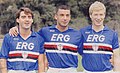 UC Sampdoria 1990-91 - Mancini, Vialli, Mykhaylychenko.jpg
