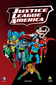 La Justice League of America disegnata da Mike Sekowsky
