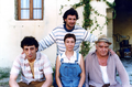 Il Ciclone - 1996 - Levante (Leonardo Pieraccioni), Libero (Massimo Ceccherini), Selvaggia (Barbara Enrichi) et Osvaldo (Sergio Forconi) .png