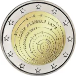 File:2 euro commemorativo 2023 slovenia plemelj.webp