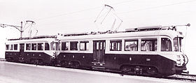 Paire de tramways série 501 ÷ 512, vers 1953