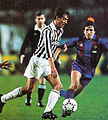 Marco Pacione, Juventus-Barcelone 1-1, Coupe d'Europe '85 -86.jpg