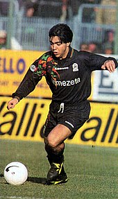 Álvaro Recoba, tra i maggiori artefici dell'insperata salvezza in Serie A nella stagione 1998-1999.