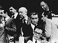 Enrico Berlinguer a Pietro Ingrao na XIII stranickém kongresu v Miláně (1972)