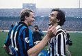 Serie A 1984-85 - Inter vs Juventus - Karl-Heinz Rummenigge și Michel Platini.jpg