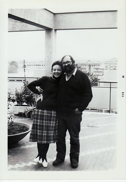 File:Pietro Saraceno e Luisa Giorgeri, febbraio 1981.jpg