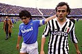 Serie A 1986-87 - Naples vs Juventus - Diego Armando Maradona et Michel Platini.jpg