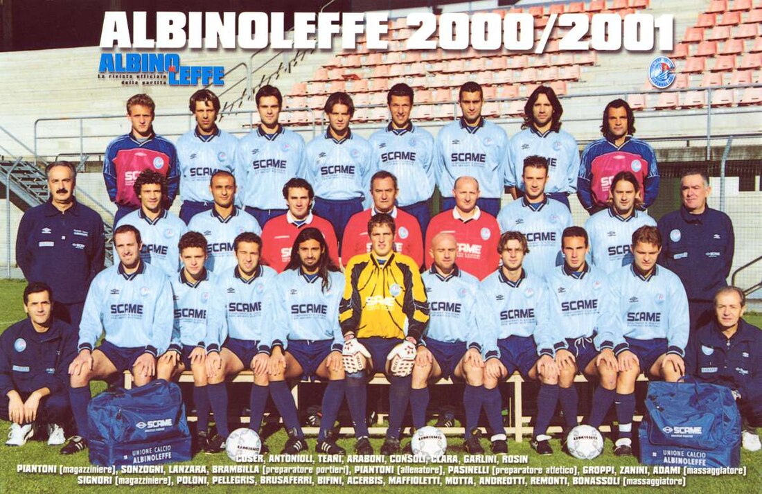 Unione Calcio AlbinoLeffe 2000-2001