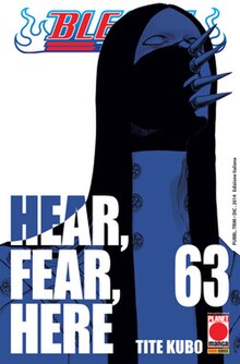 Äs Nödt sulla copertina del volume 63 di Bleach