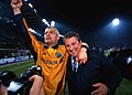 1998-1999 Coupe de l'UEFA - Bologne vs Marseille - Ravanelli, Courbis.jpg