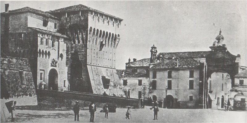 File:Rocca di Lugo Arco Ghetto ebraico.jpg