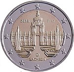 Monedă comemorativă de 2 euro Germania 2016 desda.jpeg