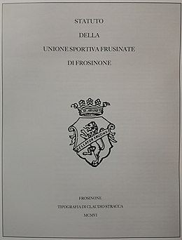 Frosinone Calcio - Wikipedia