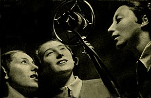 Il Trio Lescano nel 1938