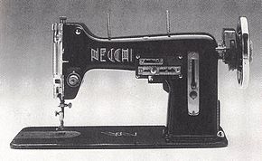 Macchina da cucire Necchi, anni 50