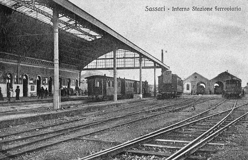 File:Stazione di Sassari, inizio Novecento.jpg