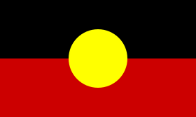 Drapeau des Australiens aborigènes