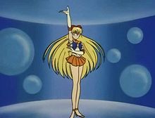 Sailor Venus nell'anime.