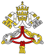 Emblema de la Santa Seu, (habitual 2012) .svg