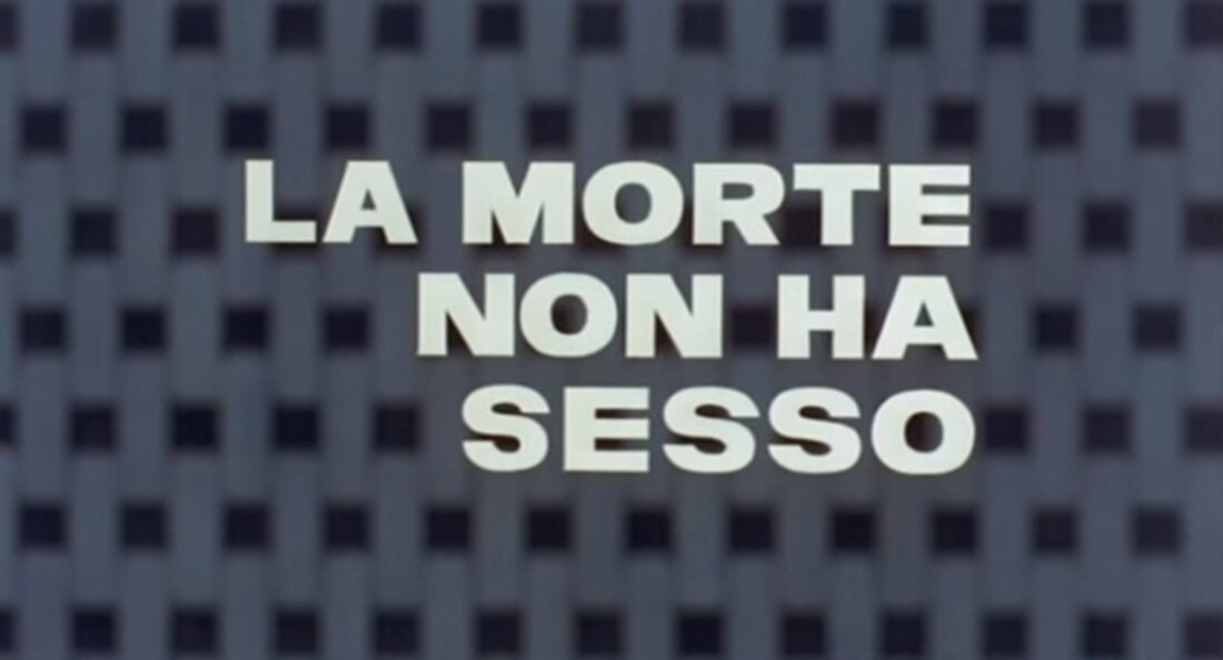 La morte non ha sesso