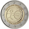 Monedă comemorativă de 2 euro Franța UEM 2009.jpg