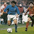 Italie vs Portugal (Milan, 1993) - Antonio Benciano et Rui Barros.jpg