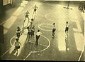 Ginnastica Varesina contro Legnano Pallacanestro, giocata alla palestra comunale dell'odierna via XXV Aprile il 28 febbraio 1932.