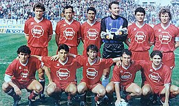 Una formazione della vittoriosa stagione 1989-90