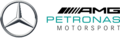 Il composit logo di Mercedes AMG Petronas Motorsport usato dal 2018 al 2019