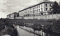 Il fontanile Marcione lungo la futura via Saint Bon a lato dell'Ospedale Militare di Baggio a Milano