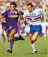 Serie A '90 -91, Fiorentina-Sampdoria - Stefano Borgonovo et Pietro Vierchowod.jpg
