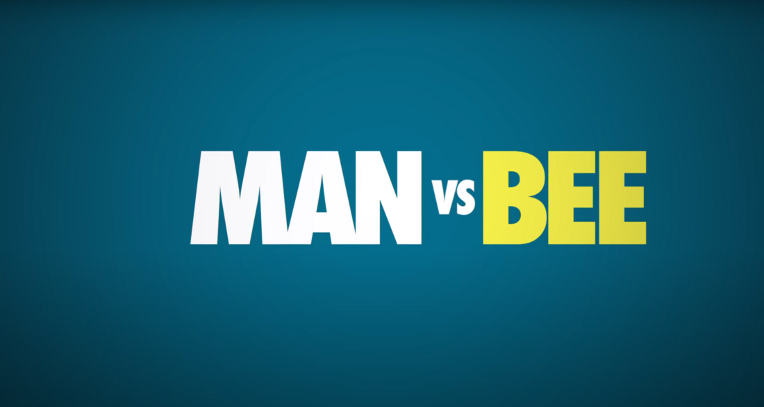 Man vs. Bee