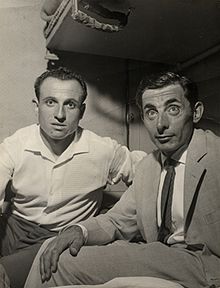 Ercole Baldini con Fausto Coppi nel 1958