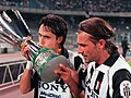 Juventus FC - Supercoupe d'Italie 1997 - Filippo Inzaghi et Antonio Conte.jpg