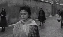 Raffaella Carrà in un piccolo ruolo nel film I compagni di Mario Monicelli (1963)