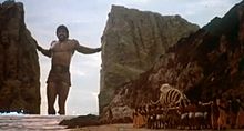 Una scena del film Hercules (1983).