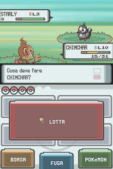 Screenshot tratto da Pokémon Diamante