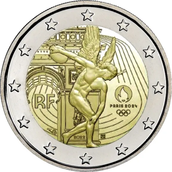 File:2 euro commemorativo 2022 francia olimpiadi.webp