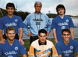 SSC Napoli 1993-94 - Pecchia, Lippi, Caruso, F. Cannavaro, Taglialatela, Altomare.jpg