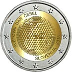 Pièce commémorative de 2 euros Slovénie 2018 api.jpg