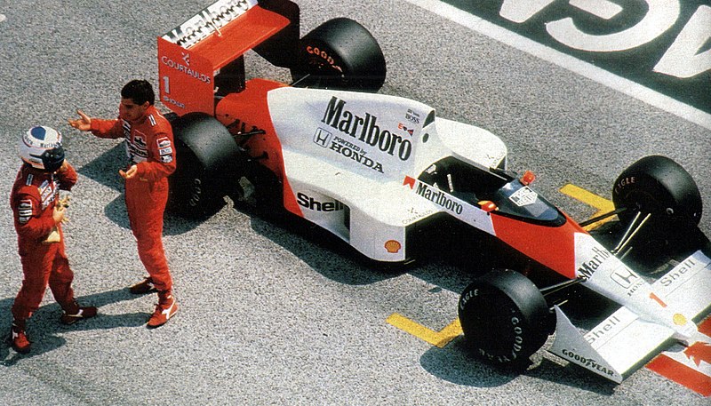 File:Prost, Senna (McLaren MP4-5) - GP San Marino 1989.jpg