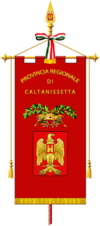 Provincia de Caltanissetta-Gonfalone.png