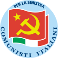 Simbolo del Partito dei Comunisti Italiani