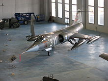 F-104G dell'AM oggi al Museo storico dell'Aeronautica Militare