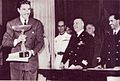Cérémonie de remise des prix de la coupe du ministère de la Culture pour le Caravage 1941.jpg
